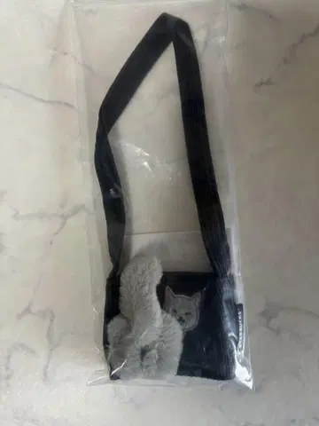 대만 스벅 고양이 봉제 인형이 달린 드링크 홀더