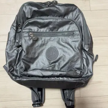 KIPLING 실버 백팩