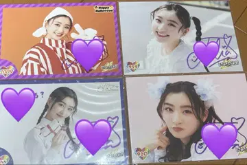 초도키메키 선전부 안주리아 사인 포함 브로마이드