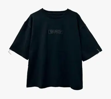 vaundy replica Photo T-shirt 블랙
