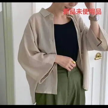 미사용 새상품 렙심 린넨 라이크 드라이 셔츠