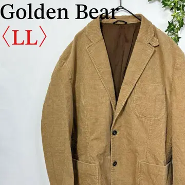 골든 베어 코듀로이 테일러드 자켓 LL 카멜 아우터