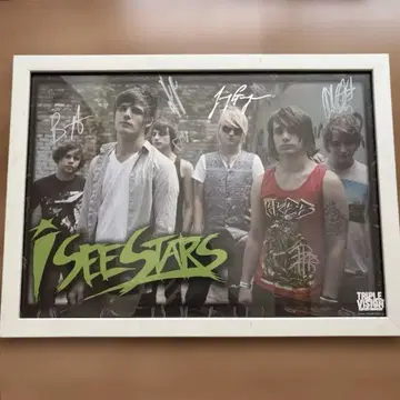 I See Stars 사인 포함 포스터