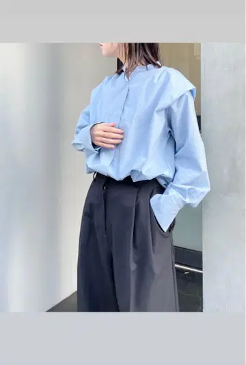 볼륨 슬리브 셔츠 FLORENT 플로렌트