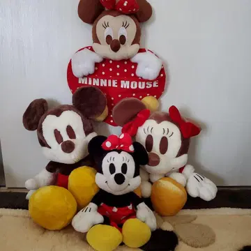 미키 미니 봉제 인형 세트