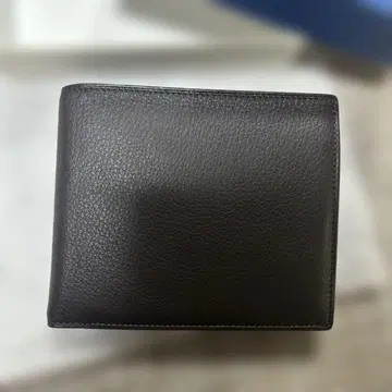 가죽 접이식 지갑 브라운 니콜