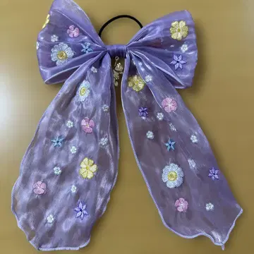 라푼젤 헤어 밴드 리본