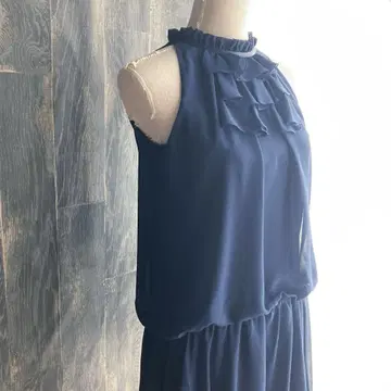 Laisse Passe 새상품급 원피스 슬리브리스 다크 네이비
