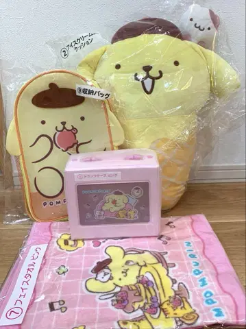 산리오 복권 폼폼푸딩 3개 세트