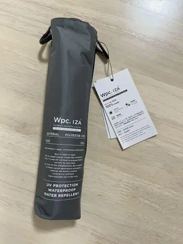 Wpc. IZA LIGHT & SLIM 접이식 우산 ZA007 GY