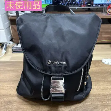 미사용품 룰루레몬 드로스트링 블랙 백팩 10L