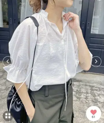 스픽 앤 스팬 블라우스 블랙 새상품급