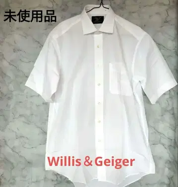 Willis & Geiger 반팔 셔츠 39 화이트 윌리스 앤 가이거