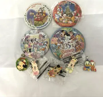 도쿄 디즈니 리조트 캔 배치 & 게임 경품 세트