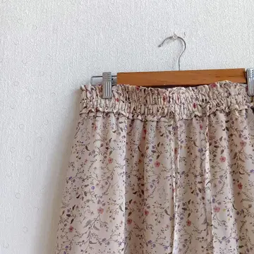 꽃무늬 롱 스커트 빅 사이즈