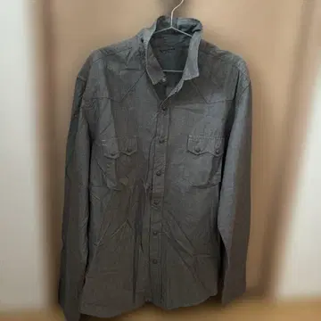 ARIZONA JEANS 그레이 긴팔 셔츠 XL