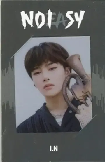 StrayKids NOEASY I.N 트레이딩 카드 검은색 테두리