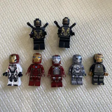 정품 LEGO 레고 마블 어벤져스 미니 피규어 7개 묶음 판매