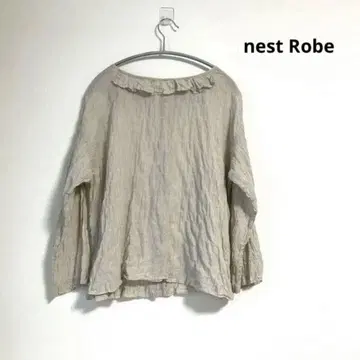 세일! 네스트로브 옷깃 프릴 블라우스 풀오버 nest robe