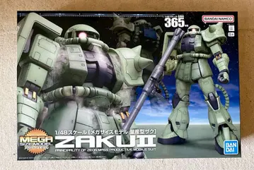 미개봉 새상품 1/48 ZAKU II 메가 사이즈 모델
