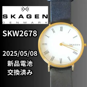 SKAGEN 손목시계 SKW2678 새상품 배터리 교체 완료