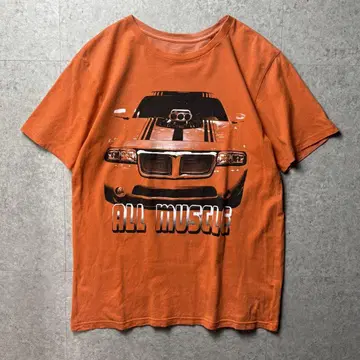 머슬카 ALLMUSCLE 미국차 클래식카 y2k 오렌지