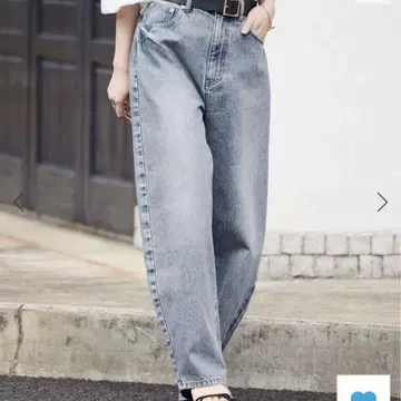 SLOBE IENA 코쿤 실루엣 데님 38 새상품급