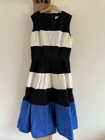 kate spade 스트라이프 슬리브리스 원피스