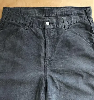 90년대 00년대 실버 탭 배기 페인터 팬츠 코듀로이 피케