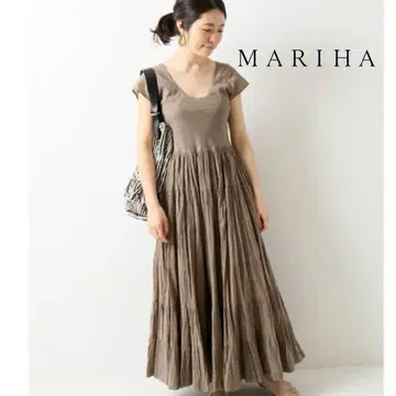 마리하 MARIHA 초원의 무지개 드레스 맥시 길이 롱 원피스 그레이지