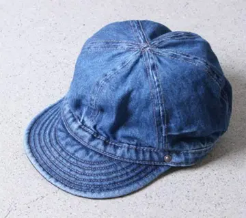 데코 턱 코메 데님 캡