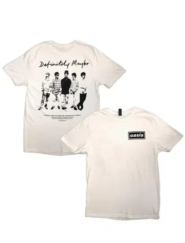 oasis Definitely Maybe 티셔츠 L