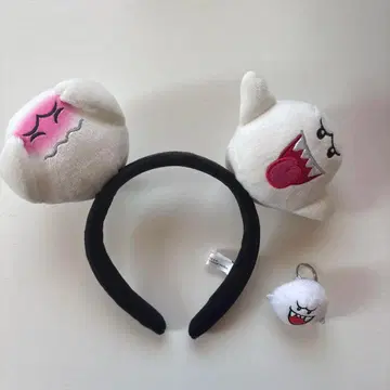 부 귀가 달린 머리띠 키링 포함