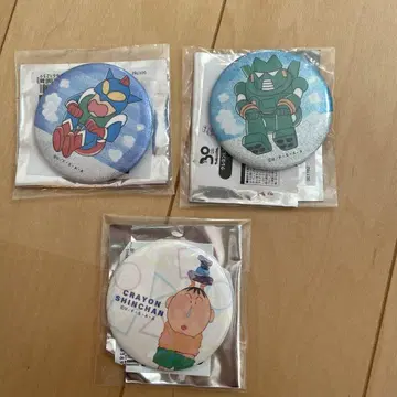 짱구는 못말려(크레용 신짱) 엉덩이만 원더랜드의 대모험 등 캔뱃지 모음
