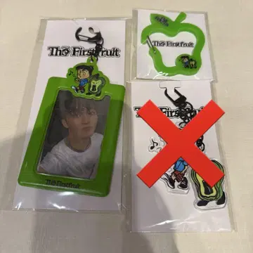 NCT 마크 포토 카드 슬리브 카라비너 2개 세트