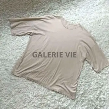 GALERIE VIE 갤러리 바이 코튼 100% 오버 사이즈 T