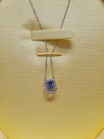SWAROVSKI 블루 펜던트 목걸이
