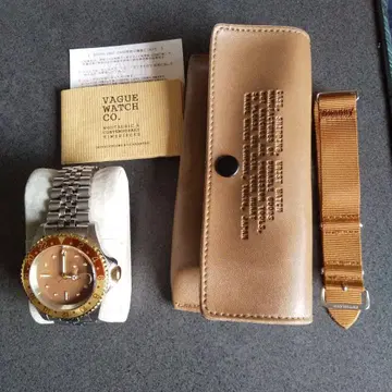 VAGUE WATCH CO. GMT 손목시계 정크 제품