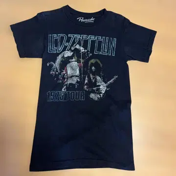 LED ZEPPELIN 1975 TOUR 티셔츠 밴딩 티셔츠