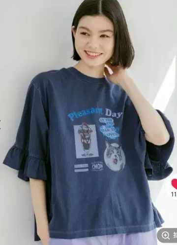 니코앤드 프릴 모듬 캣 티셔츠 L 사이즈 택 포함 새상품