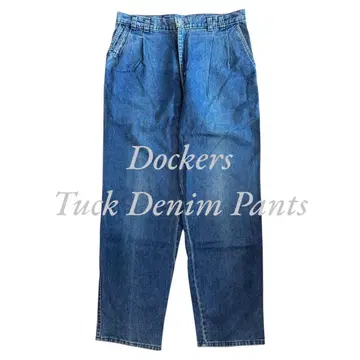 Dockers Tuck Denim Pants 데님 블루 32x30