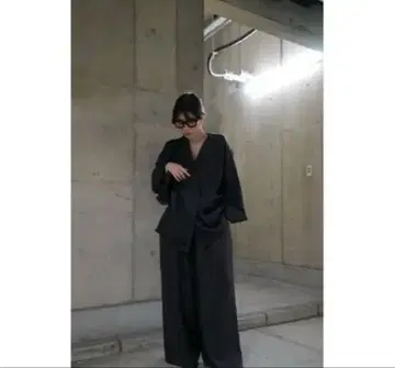 etretokyo 더블 브레스트 에어리 자켓 셋업 미사용 새상품