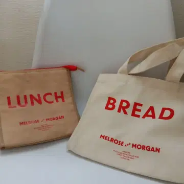 멜로즈 앤 모건 런치 토트백 보냉 백