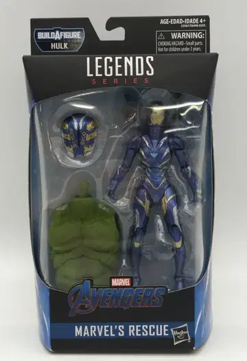 HASBRO HULK AVENGERS MARVELS RESCUE 6인치