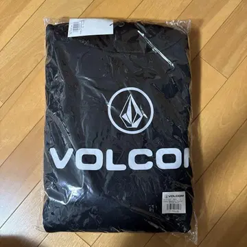 VOLCOM 블랙 후드티 L