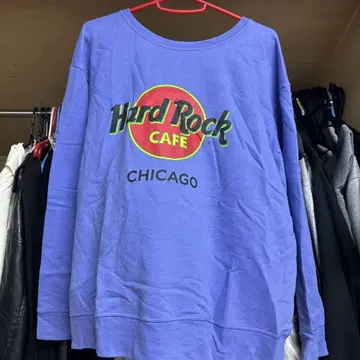 Hard Rock Cafe 맨투맨 L 사이즈 퍼플