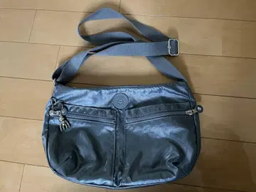Kipling 그레이 나일론 숄더백