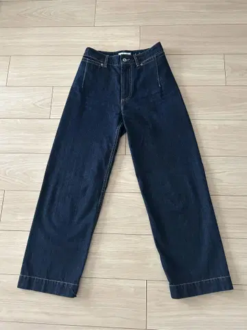 Le Denim SLOBE 와이드 레그 또는 크롭 데님