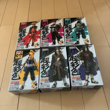 NARUTO 초채색 피규어 6종 세트