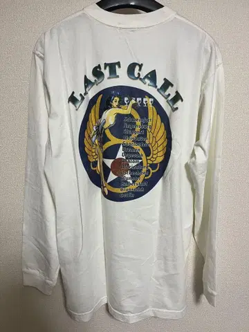 '새상품급' 아비렉스 LAST CALL 롱 T